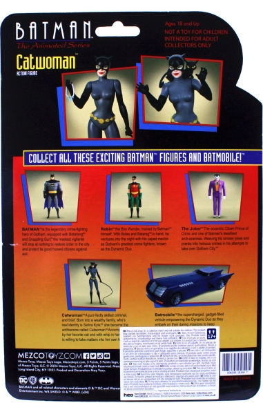 DC Batman The Animated Series 5 Points Actionfigure "Catwoman" von Mezco